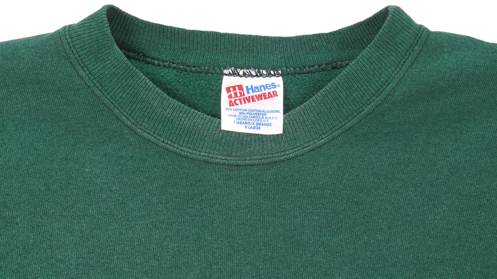 Vintage (Hanes) - Green Atlanta Olympic Crew Neck Sweatshirt 1996 X-Large Vintage Retro