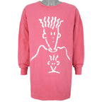 Vintage (Fido Dido) - 7Up Big Logo Crew Neck Sweatshirt 1990s Large Vintage Retro