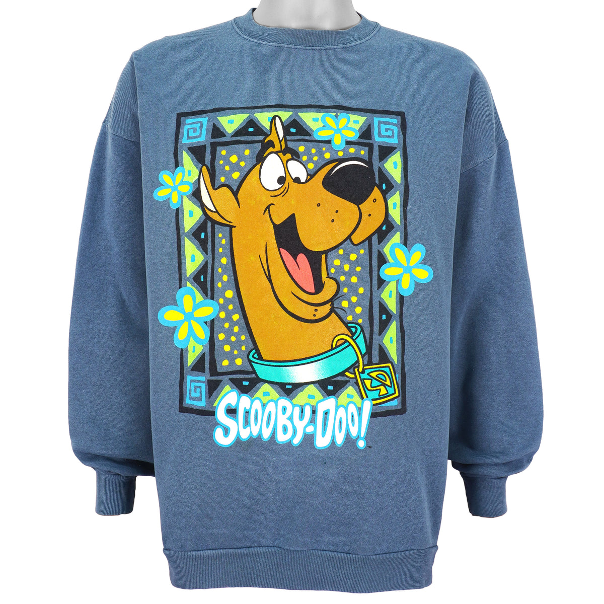 Vintage (Cartoon Network) - Scooby-Doo Crew Neck Sweatshirt 1990s X-Large Vintage Retro