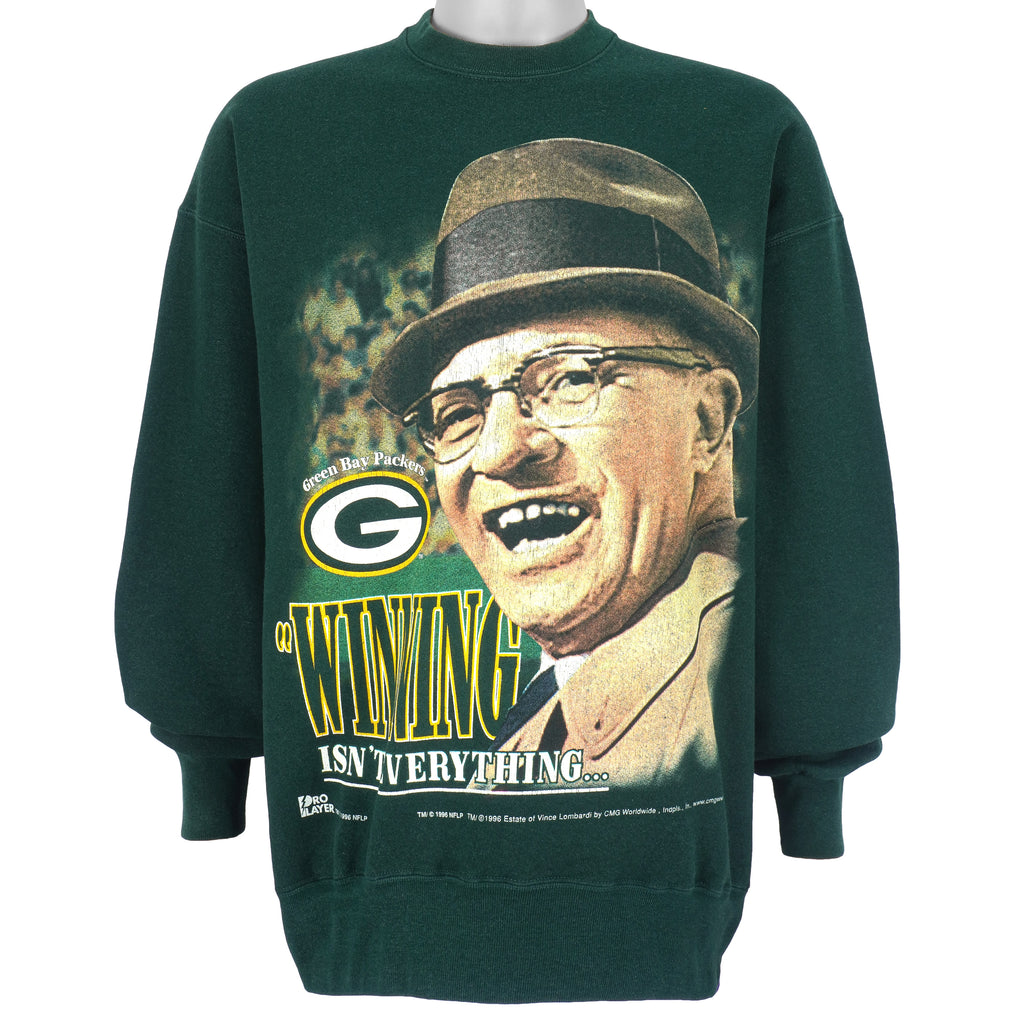 NFL - Green Bay Packers Crew Neck Sweatshirt 1997 X-Large Vintage Retro Football