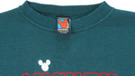 Disney - Mickey Embroidered Crew Neck Sweatshirt 1990s X-Large Vintage Retro