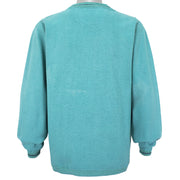 Disney - Blue Tigger Crew Neck Sweatshirt 1990s Medium Vintage Retro