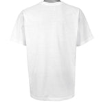 Guess - White Spell-Out T-Shirt 1989 X-Large Vintage Retro