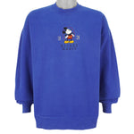 Disney (Mickey Inc) - Mickey Mouse Spell-Out Sweatshirt 1990s X-Large Vintage Retro