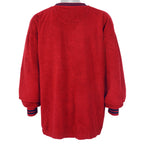 Ralph Lauren - Red Chaps Jeans Crew Neck Sweatshirt 1990s X-Large Vintage Retro