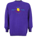 Disney - Winnie the Pooh Embroidered Crew Neck Sweatshirt 1990s Medium Vintage Retro