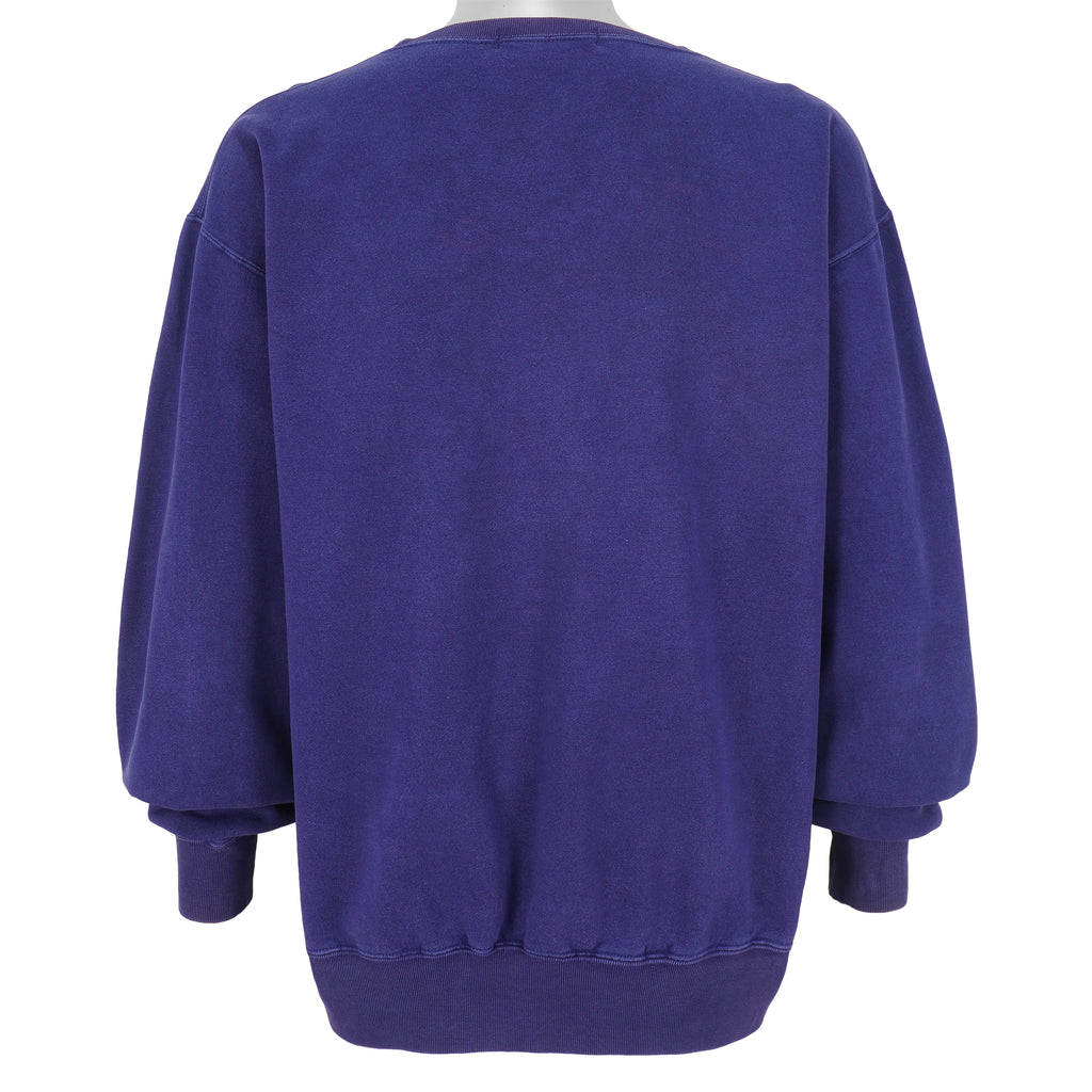 Ralph Lauren - Polo Bear Sports Spell-Out Crew Neck Sweatshirt 1980s Large Vintage Retro