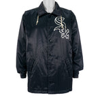 Starter - Chicago White Sox Big Spell-Out Windbreaker 1990s Large Vintage Retro Baseball