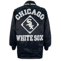 Starter - Chicago White Sox Big Spell-Out Windbreaker 1990s Large Vintage Retro Baseball