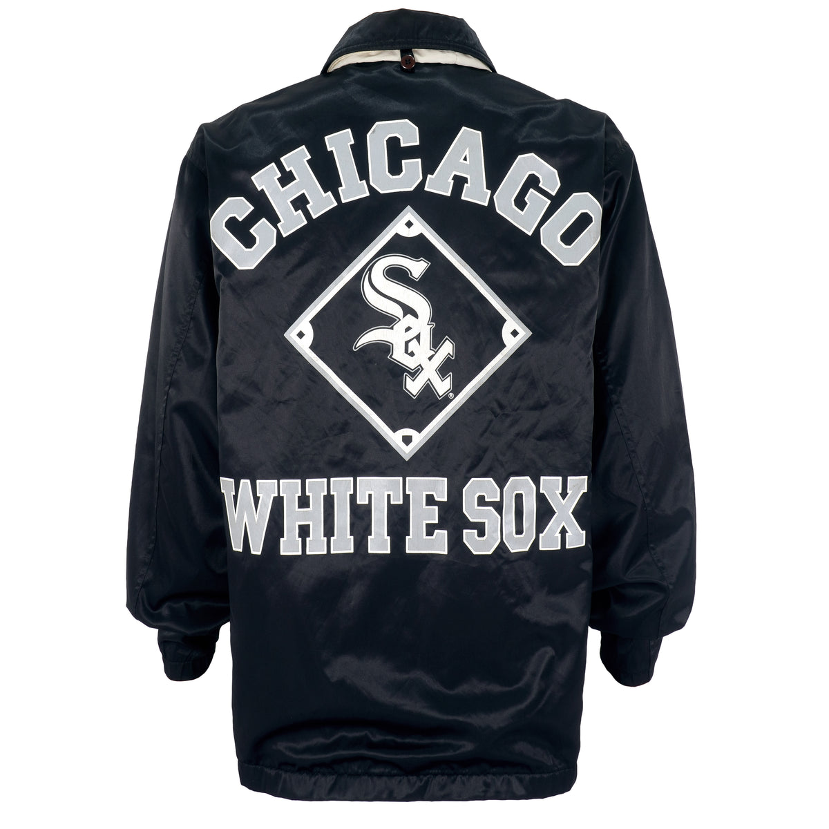 Starter - Chicago White Sox Big Spell-Out Windbreaker 1990s Large Vintage Retro Baseball