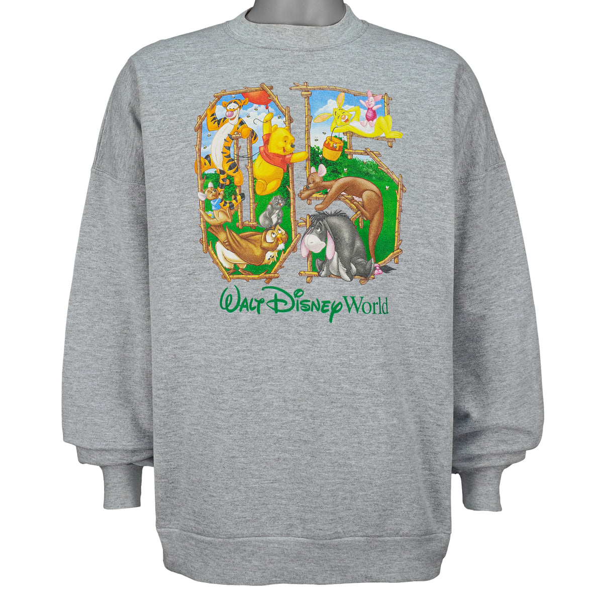 Disney - Walt Disney World Crew Neck Sweatshirt 2005 XX-Large Vintage Retro
