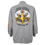 Harley Davidson - Twin Cities Spell-Out Zip-Up Sweatshirt 2007 X-Large