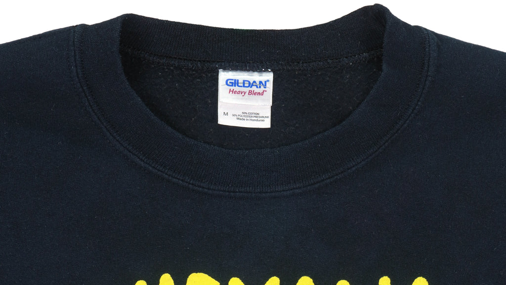 Vintage (Gildan) - Black Nirvana Spell-Out Crew Neck 2012 Medium Vintage Retro