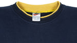 Nike - Blue Classic Crew Neck Sweatshirt 1990s Medium Vintage Retro