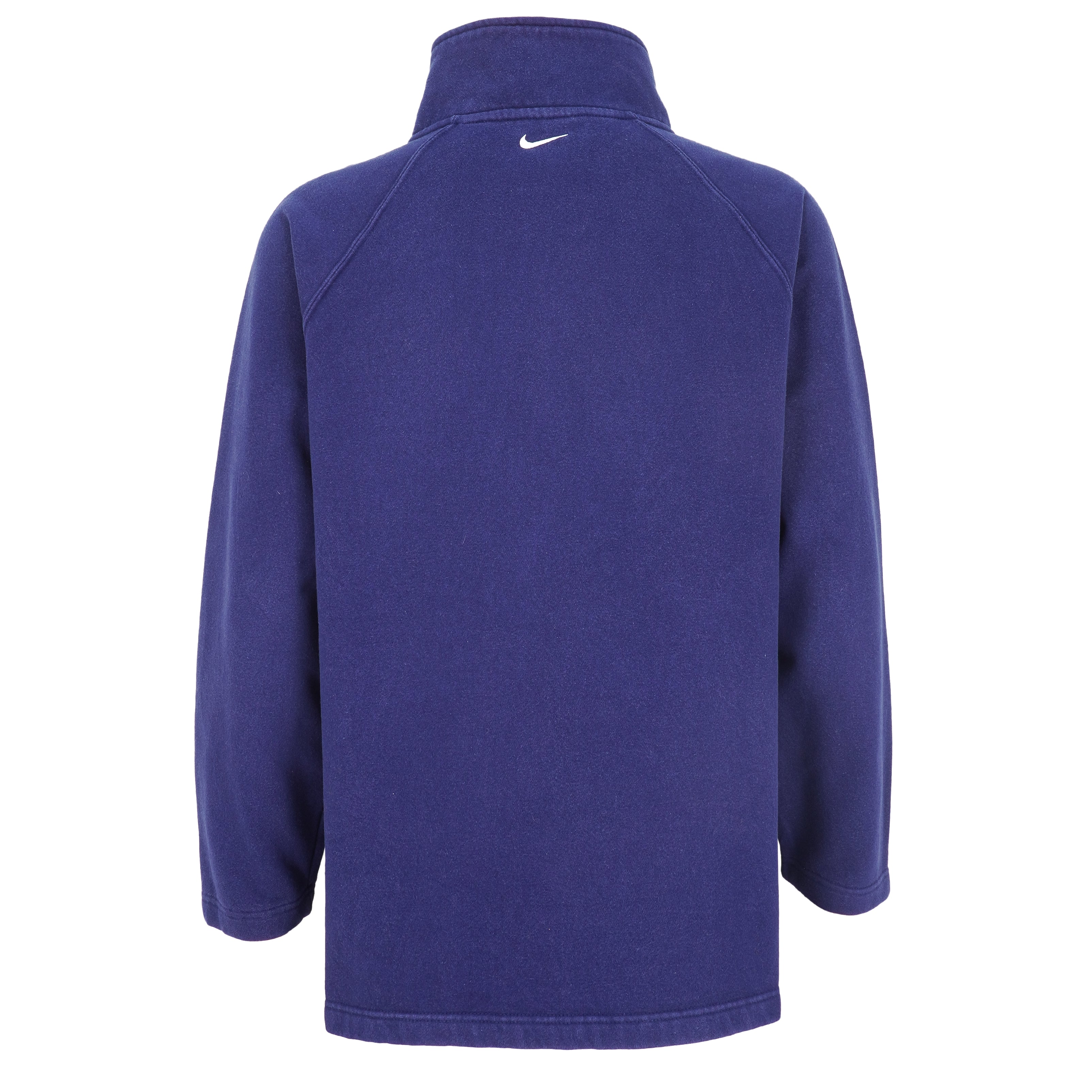 Nike - St. Louis Blues  1/4 Zip Spell-Out Sweatshirt 1990s Medium Vintage Retro Hockey