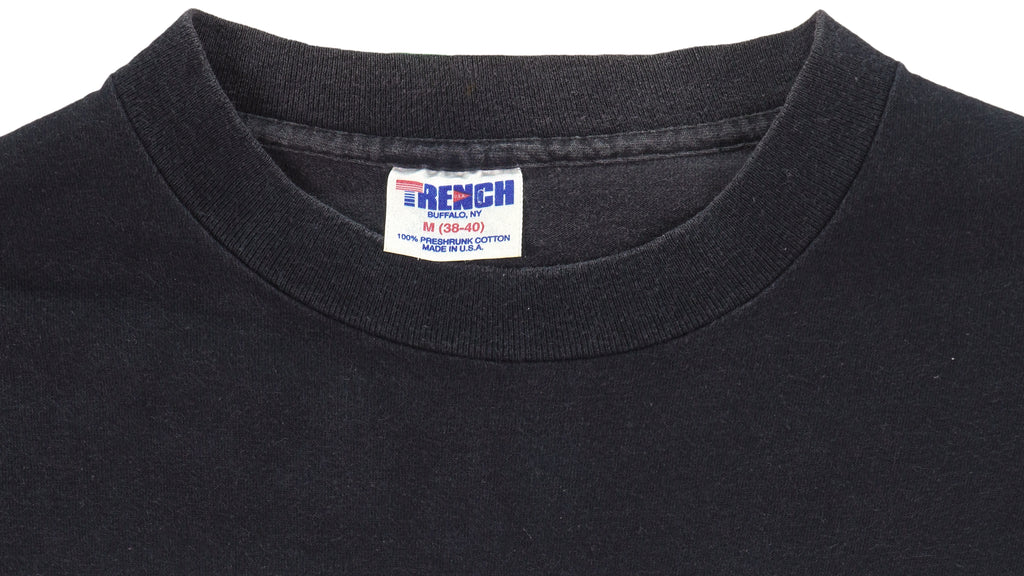 NHL (Trench) - Los Angeles Kings T-Shirt 1990 Medium  Vintage Retro Hockey
