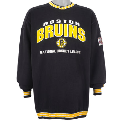 NHL (Lee) - Boston Bruins, Eastern Conference Spell-Out Sweatshirt 1990s X-Large