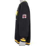 NHL (Lee) - Boston Bruins, Eastern Conference Spell-Out Sweatshirt 1990s X-Large Vintage Retro Hockey