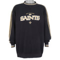 NFL - New Orleans Saints Crew Neck Sweatshirt 2000s X-Large Vintage Retro Football