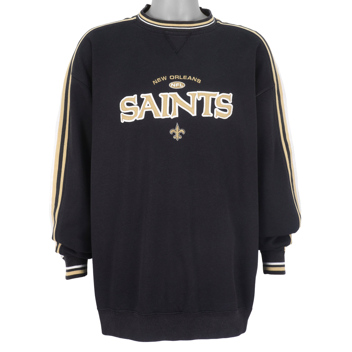 NFL - New Orleans Saints Crew Neck Sweatshirt 2000s X-Large Vintage Retro Football