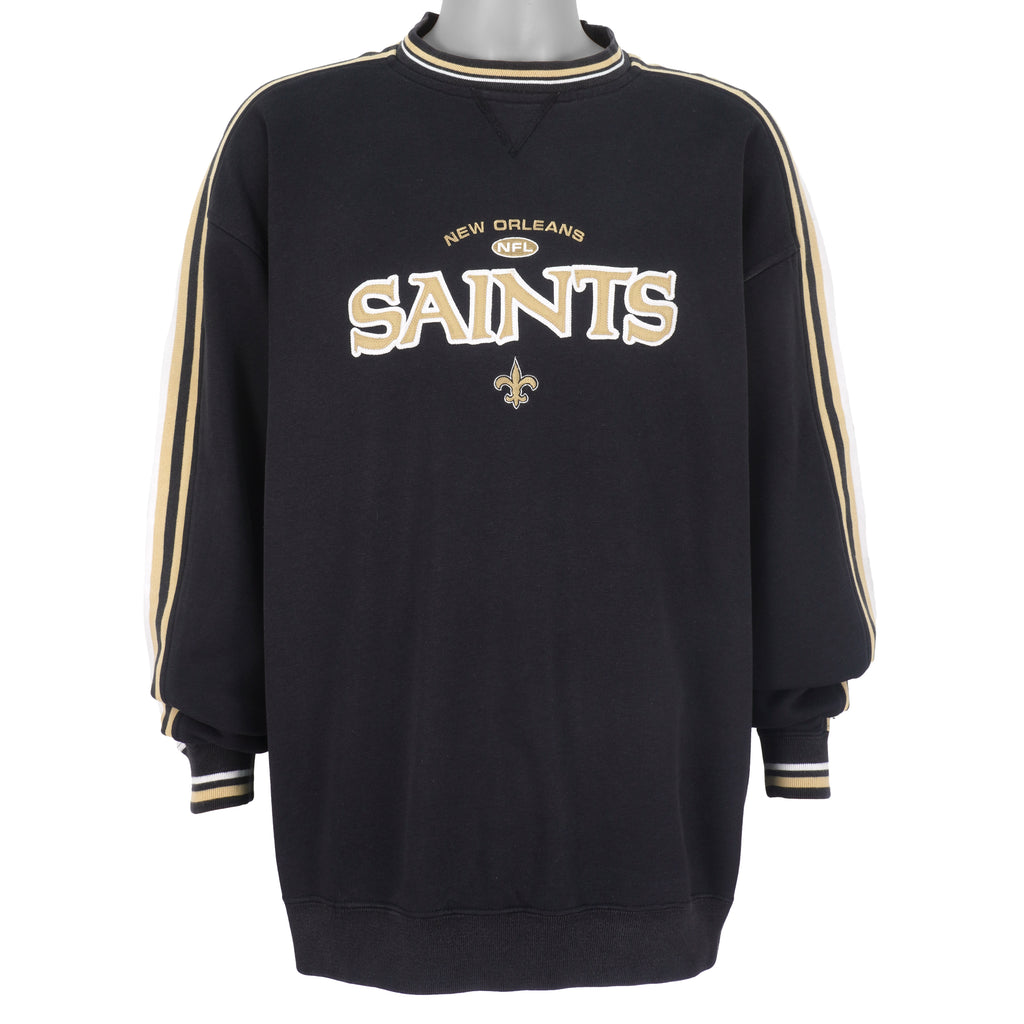 NFL - New Orleans Saints Crew Neck Sweatshirt 2000s X-Large Vintage Retro Football