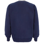 Nike - Blue Spell-Out Crew Neck Sweatshirt 1990s Large Vintage Retro