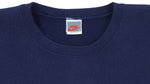 Nike - Blue Spell-Out Crew Neck Sweatshirt 1990s Large Vintage Retro