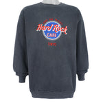 Vintage (Hard Rock) - Tokyo Embroidered Crew Neck Sweatshirt 1990s Medium