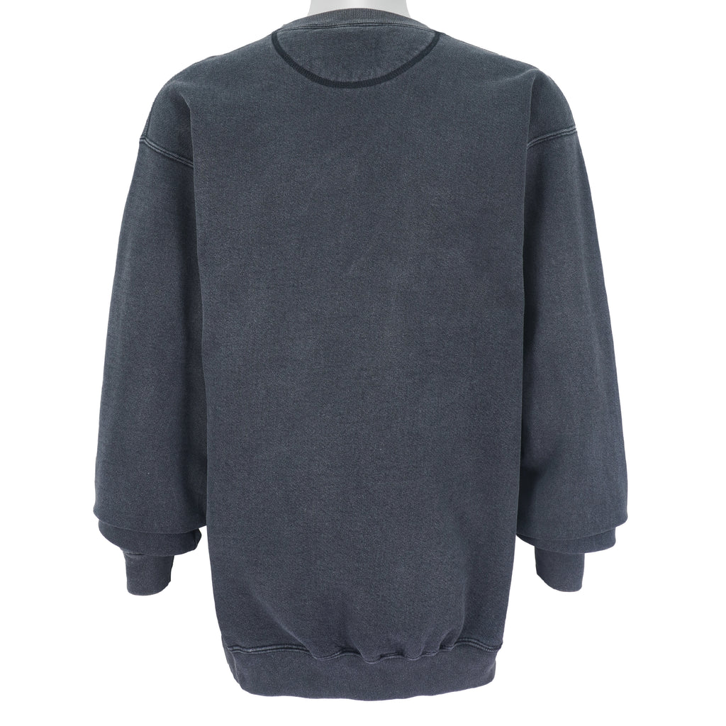 Vintage (Hard Rock) - Tokyo Embroidered Crew Neck Sweatshirt 1990s Medium Vintage Retro
