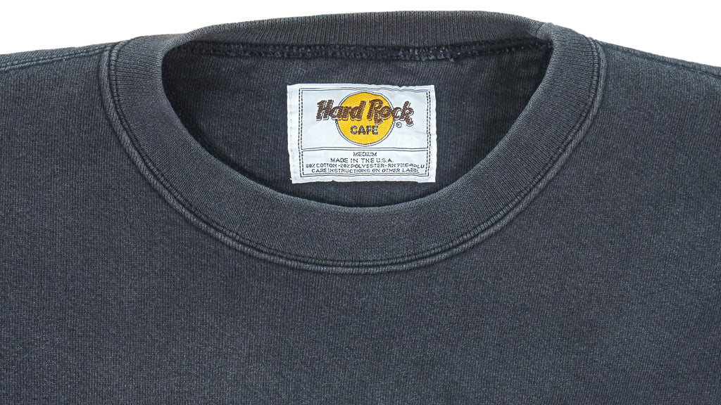 Vintage (Hard Rock) - Tokyo Embroidered Crew Neck Sweatshirt 1990s Medium Vintage Retro