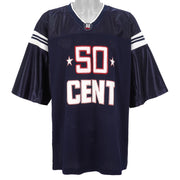 Vintage - Black 50 Cents Spell-Out Jersey 1990s XX-Large Vintage Retro