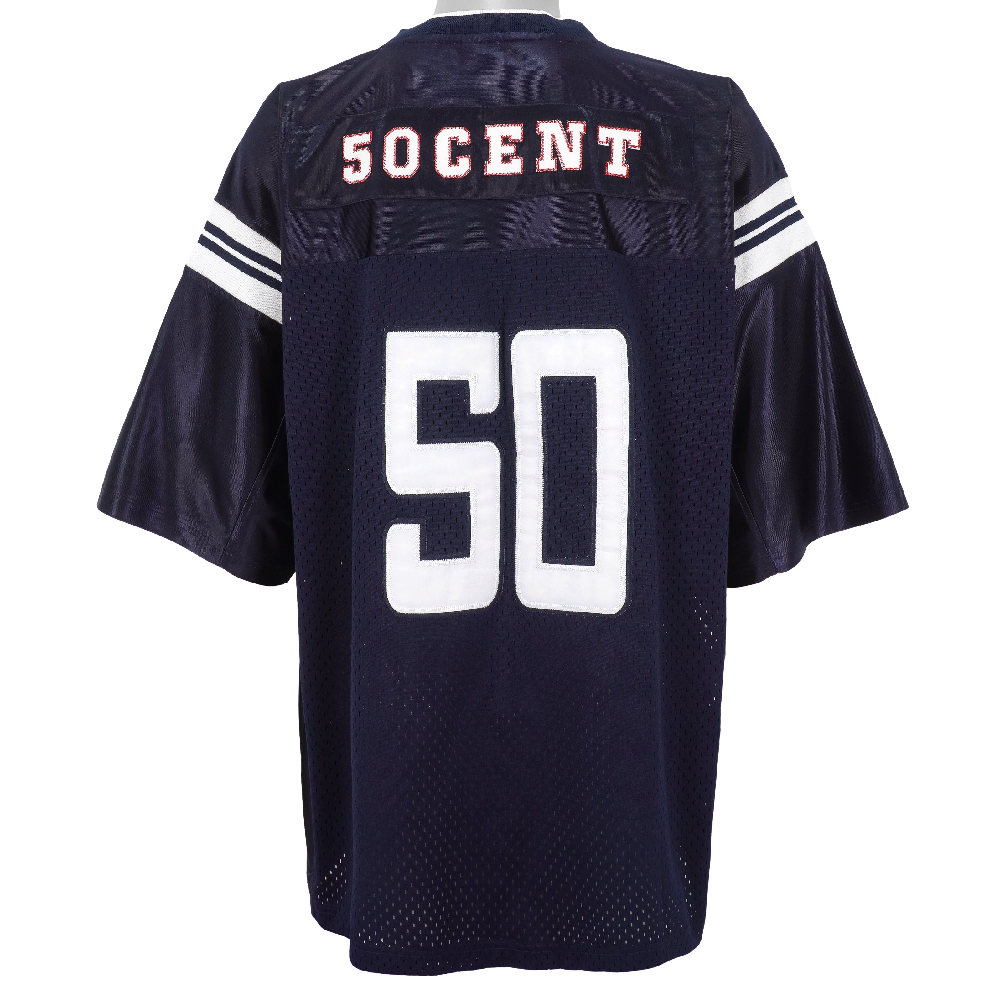 Vintage - Black 50 Cents Spell-Out Jersey 1990s XX-Large Vintage Retro