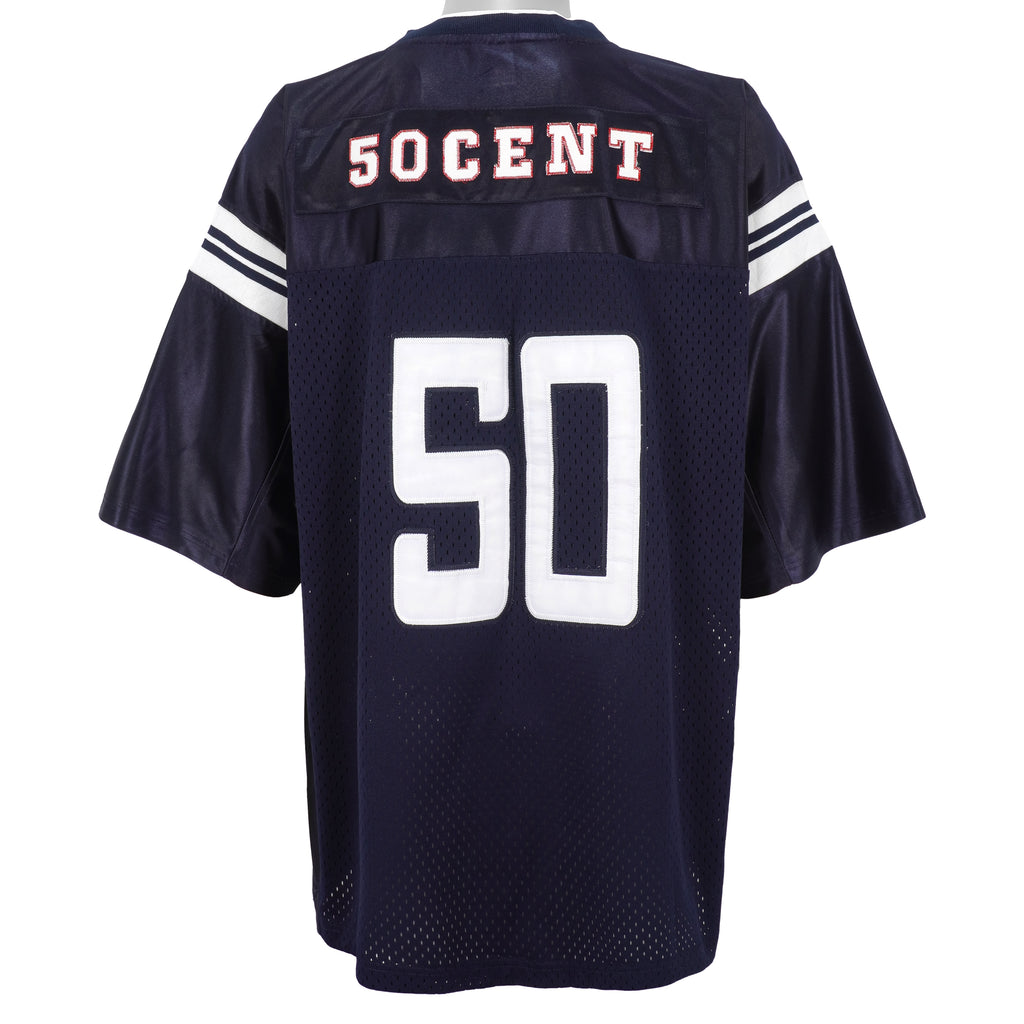 Vintage - Black 50 Cents Spell-Out Jersey 1990s XX-Large Vintage Retro