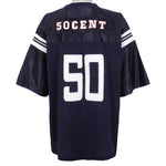 Vintage - Black 50 Cents Spell-Out Jersey 1990s XX-Large Vintage Retro