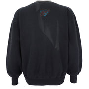 Vintage (H.L.Miler Gold) - University of France Crew Neck Sweatshirt 1990s Medium Vintage Retro