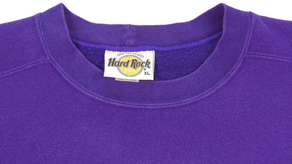 Vintage (Hard Rock) - Sydney Embroidered Crew Neck Sweatshirt 1990s X-Large Vintage Retro