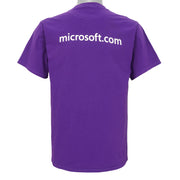 Vintage - Microsoft Spell-Out T-Shirt 1990s Medium Vintage Retro