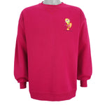 Looney Tunes (Signal Sports) - Tweety Embroidered Crew Neck Sweatshirt 1995 X-Large