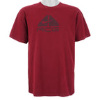 Nike - Red ACG Big Spell-Out  T-Shirt 1990s Medium Vintage Retro