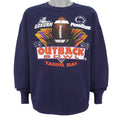 NCAA (Delta) - Outback Bowl -Auburn VS Penn state Crew Neck Sweatshirt 1996 X-Large Vintage Retro Football College