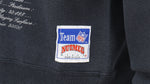 NFL (Nutmeg) - Los Angeles Raiders Big Logo Crew Neck Sweatshirt 1990s Large Vintage Retro Football