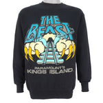 Vintage (Paramount Park) - The Beast, Kings Island Crew Neck Sweatshirt 1990s Medium