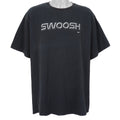 Nike - Black Swoosh T-Shirt 1990s 3X-Large Vintage Retro