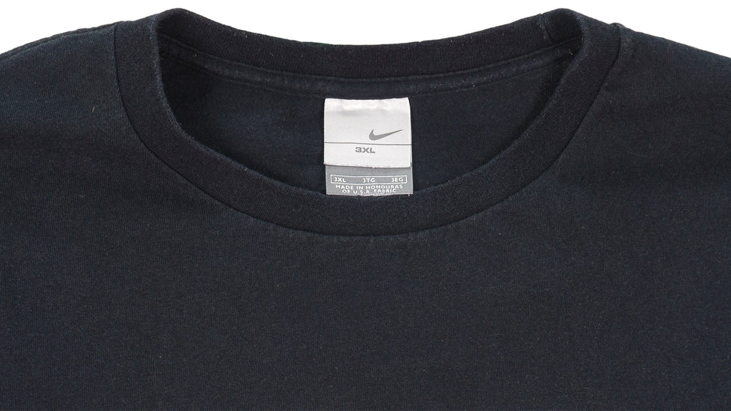 Nike - Black Swoosh T-Shirt 1990s 3X-Large Vintage Retro