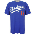 Starter - Los Angeles Dodgers, Hideo Nomo T-Shirt 1996 Medium Vintage Retro Baseball