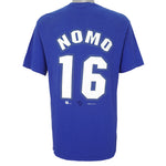 Starter - Los Angeles Dodgers, Hideo Nomo T-Shirt 1996 Medium Vintage Retro Baseball