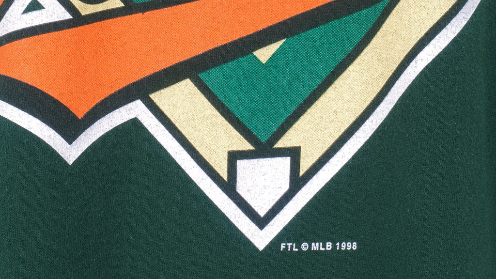 MLB - Baltimore Orioles Spell-Out T-Shirt 1998 X-Large Vintage Retro Baseball