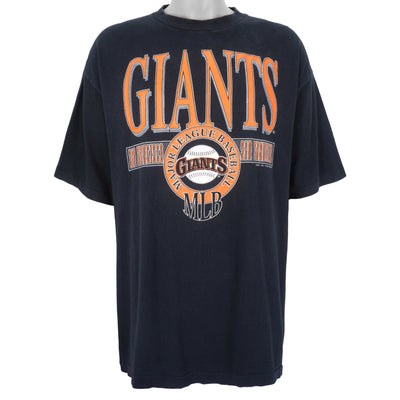 MLB (Logo 7) - San Francisco Giants Spell-Out T-Shirt 1992 X-Large