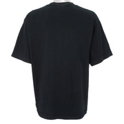 Champion - Black Spell-Out T-Shirt 1990s X-Large Vintage Retro