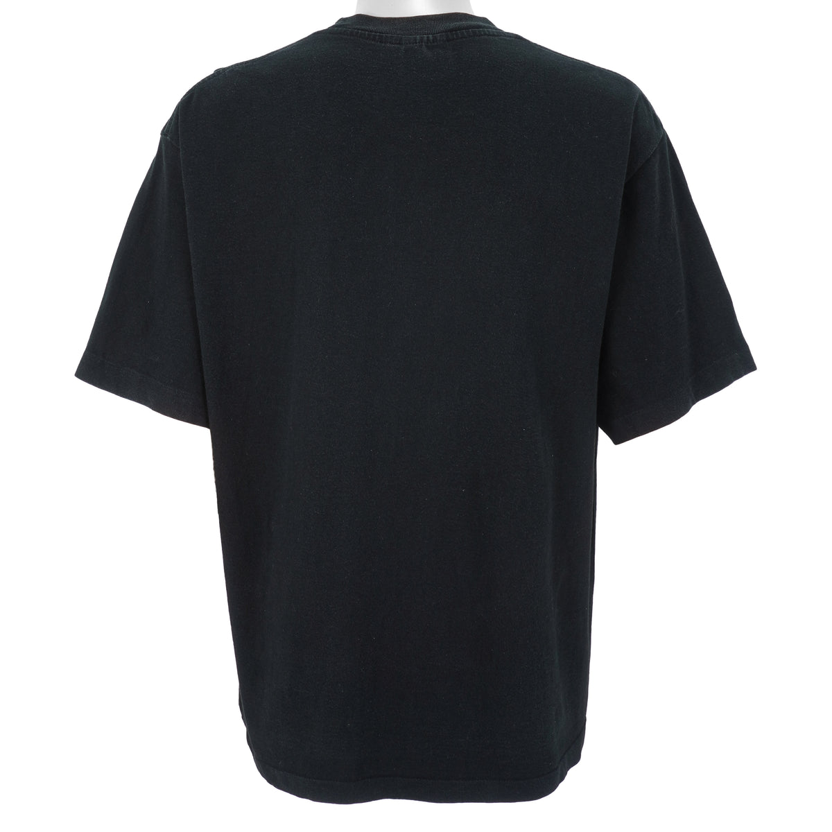 Champion - Black Spell-Out T-Shirt 1990s X-Large Vintage Retro